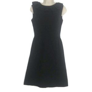 1950's Gay Gibson Ruffled Wool Sheath Dress